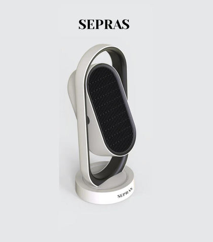 SEPRAS SP-GN24S SWINGING HEATER WITH REMOTE CONTROL AND SAFETY COMPACT GRID