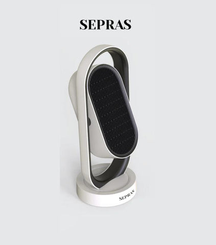 SEPRAS SP-GN24S SWINGING HEATER WITH REMOTE CONTROL AND SAFETY COMPACT GRID